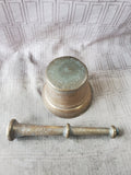 Heavy Brass Mortar and Pestle