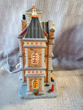 Coventry Cove "Coventry Cove Firehouse" Lighted House WORKS (H)