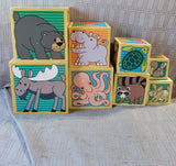 Melissa & Doug Wooden Animal Nesting Blocks