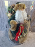 Lighted Santa Tree Topper WORKS
