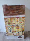Byers' Choice Carolers Colonial Williamsburg Signed "Man Holding Lantern and Music Sheet" Figurine