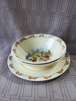 3 Piece Royal Doulton Bunnykins China Set