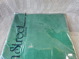 Bardwell Linens Main Street Green Tablecloth UNOPENED