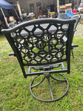 Hampton Bay 6-Piece Black Aluminum Outdoor Dining Set