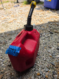 1 Gal Plastic Gas Can, About 1/3 Full