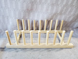 Bartelt Wooden Plate Rack Organizer
