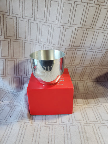 (A) Williamsburg Shirley Pewter "Jefferson Cup" - see description