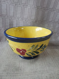 Baum Bros Style Eyes Blue Floral Collection Cereal Bowl