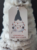 Pair of Gnome for the Holidays White Plush Gnomes
