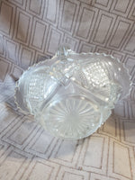 Clear Glass Basket