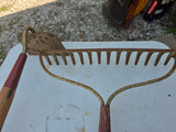 Stiff Rake and Hoe