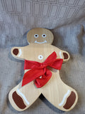 Wooden Gingerbread Man Cutting Board