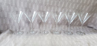 Set of 6 Schott Zwiesel Martini Glasses