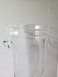 Tall Clear Glass Vase