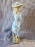 Porcelain Boy in Blue Figurine