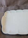 Kaiser "Romantica" Porcelain Scalloped Edge Platter