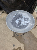 Metal Bird Bath