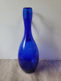 Hand Blown Cobalt Blue Glass Pitcher