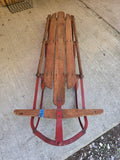 Vintage Wood and Metal Sled
