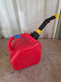 1.25 Gal Plastic Gas Can (a little gas inside)