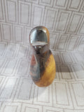 (A) Carved Wood Duck Figurine
