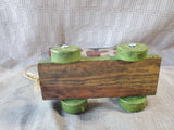 Primitive Wooden Horse Pull Toy