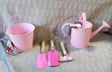 5 Piece Pink Hello Kitty Gardening Set