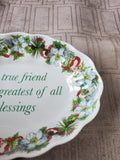 Spode Holidays "True Friend" Trinket Dish