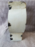 Distressed White Desk Clock WORKS