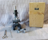 Tasco Microscope with Accessories UNTESTED