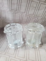 Shannon Crystal Drum Salt and Pepper Shaker Set