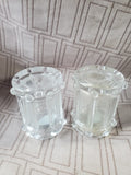 Shannon Crystal Drum Salt and Pepper Shaker Set
