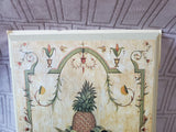 Wooden Pineapple Wall Plaque