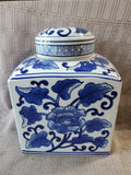 Blue and White Ceramic Ginger Jar (B)