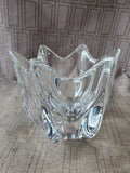 Orrefors Sweden Crystal Tulip Candy Dish