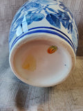 Blue and White Ceramic Vase (A)