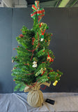 Lighted Tabletop Christmas Tree Works