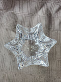 Orrefors Sweden Crystal Tulip Candy Dish