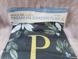 Breeze Art Premium Garden "P" Flag UNOPENED