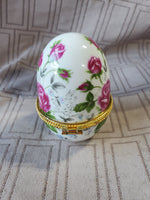 Egg Shaped Trinket Box