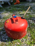 2.25 Gal Galvanized Steel Gas Can (empty) A