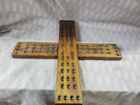 Handmade Wooden Aggravation Marble Game