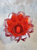 Mikasa "Skyline Red" Crystal Candle Votive