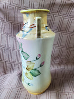 Hand Painted Double Handled Vase