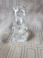 Hadeland Norway Crystal Bear Paperweight