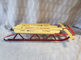 Miniature Radio Flyer Sled Figurine
