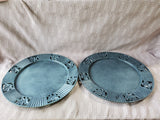 Set of 4 Metal Charger Plates