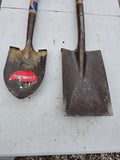 Garden Spade and 27" Shovel