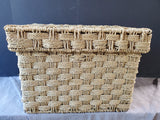 Woven Seagrass Storage Box