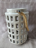 Crate & Barrel Ceramic Lantern